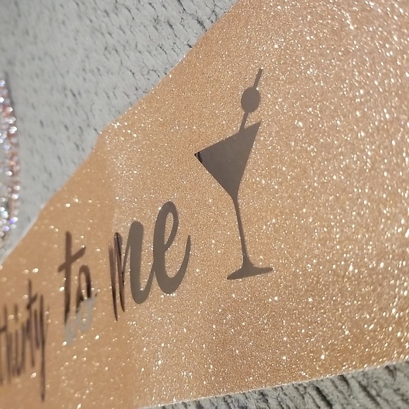 Talk Thirty To Me Birthday Sash and Crown - Picture 5 of 5